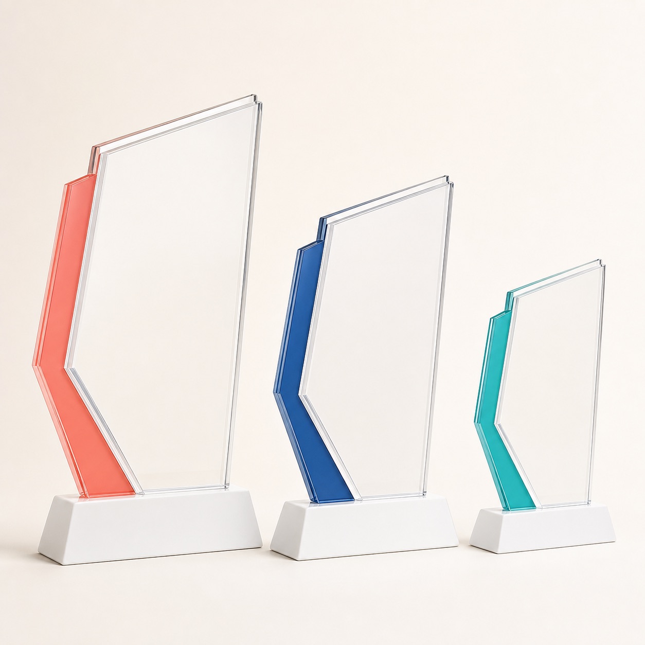 Plaque acrylic màu Color Acrylic Recognition Quà Việt