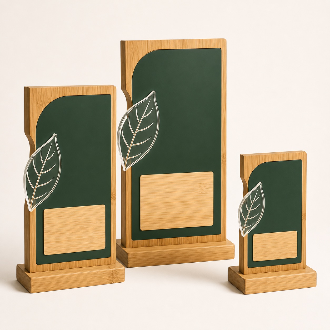 Plaque tre Sustainable Bamboo Impact Quà Việt